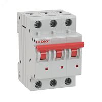 Выключатель автоматический модульный YON MD63 3P 40А D 6kA | код MD63-3D40-6 | DKC