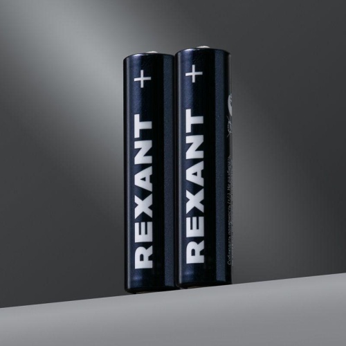 Элемент питания алкалиновый AAA/LR03 1.5В (блист.12шт) Rexant 39-1011 фото 2
