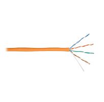 Кабель витая пара U/UTP кат.5E 4х2х24AWG solid LSZH нг(А)-HFLTx оранж. (уп.305м) | код NKL 4100C-OR | NIKOLAN