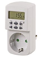 Таймер розеточный ТРЭ-Н-01-1мин/7дн-10on/off-8А (недельный) упак.-термоусад.пленка Народный | код SQ1506-0102 | TDM НАРОДНЫЙ