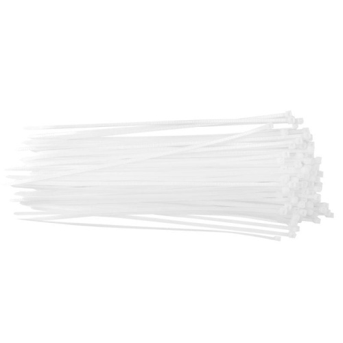 Хомут кабельный V02-1W-3.6х200-100 3.6х200 нейл. бел. (уп.100шт) Volsten 9501