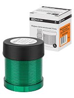 Модуль светосигнальный 70 мм зеленый (LED 230В AC) IP54 TDM | код SQ0737-0002 | TDM