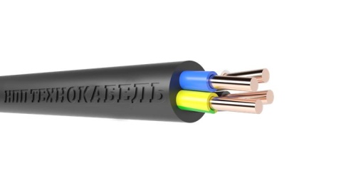 Кабель ВВГнг(А)-LSLTx 4х4 ОК (N) 0.66кВ | код 00-00148404 | Технокабель