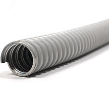 Металлорукав в ПВХ-изоляции Р3-ЦПнг 22 (50м/уп) серый | код zeta44506 | ЗЭТАРУС