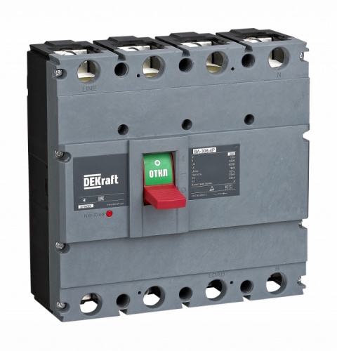 Силовой авт. выкл. 4P 800А 50кА ВА-306 | код 22798DEK | DEKraft