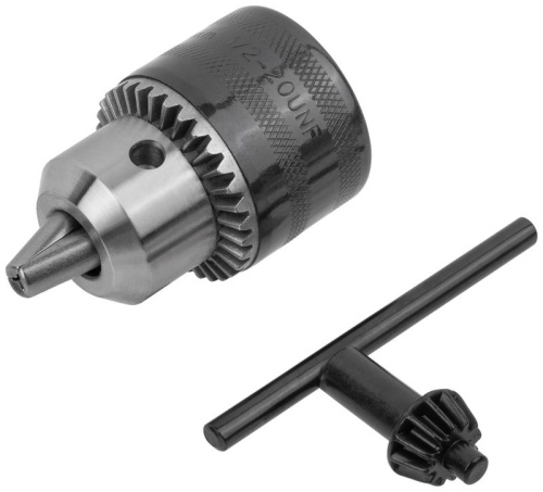 Патрон для дрели ключевой 1/2'' - 13 мм (с ключом Т-обр.) | код 37843 | FIT Патрон для дрели ключевой 1/2'' - 13 мм (с ключом Т-обр.) | код 37843 | FIT