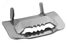 Замок (скрепа) для ленты монтажной ( -100шт) | код 130801-00332 | ССД