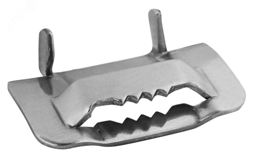 Замок (скрепа) для ленты монтажной ( -100шт) | код 130801-00332 | ССД