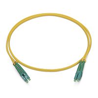 Cabeus FOP(d)-9-LC/APC-LC/APC-10m Шнур оптический duplex LC/APC-LC/APC 9/125 sm 10м LSZH | код 8227c | Cabeus
