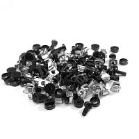 Комплект крепежа М6, винт, пластиковая шайба, гайка, 50 шт DATAREX | код DR-464500 | Datarex