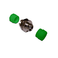 Адаптер оптический LANMASTER FC/APC, SM, металл, симплексный | код LAN-FC-AM-APC | LANMASTER