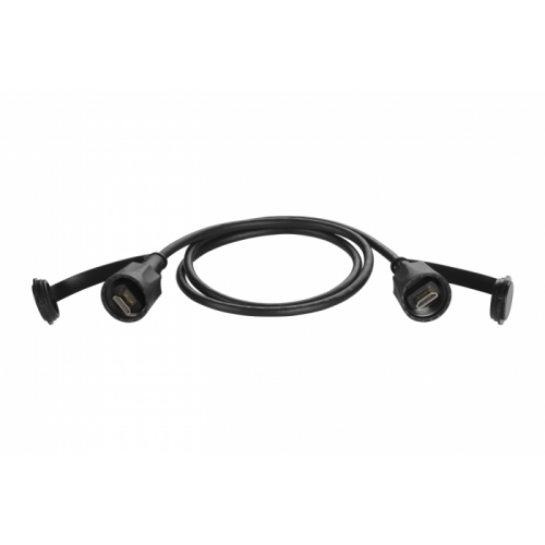 Индустриальный шнур LANMASTER HDMI, IP68, 3.0 м, черный | код LAN-HDMI-HDMI-3.0-WP | LANMASTER