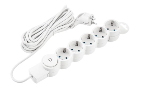 Фильтр сетевой 5х5м с/з со шторками с выкл. 2200Вт 10А бел. Duwi 32577 2 фото 4 Фильтр сетевой 5х5м с/з со шторками с выкл. 2200Вт 10А бел. Duwi 32577 2 фото 4