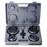 Матрицы для пробивки отв. в стальных листах НМПО-116(КВТ) (комплект из 4 шт) | код 54958 | КВТ