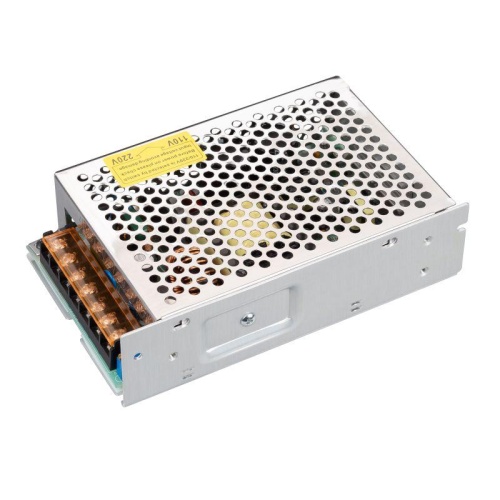 Блок питания JTS-120-24 (0-24V, 5A, 120W) (ARL, для светодиодных лент, IP20 сетка, 2 года) | код 50091 | Arlight