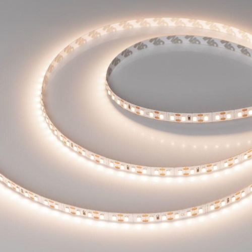 Лента светодиодная FC-A120-8mm 24V Warm3500-CX1 5Вт/м IP20 резка 1 светодиод (уп.5м) Arlight 052926