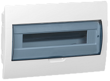 Бокс ЩРВ-П-18 модулей встр.пластик IP41 IEK | код MKP12-V-18-40-10-U | IEK