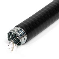 Металлорукав толстостенный МГ «HEAVY DUTY» 18 с протяжкой | код 88436 | Fortisflex