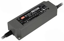 Источник питания AC-DC, 60.5Вт, вход 90…305В AC, 47…63Гц /127…431В DC, выход 54В/1.12A, ККМ, изоляция 3750В AC, в кожухе 150х53х35мм, -40…+70С, функция димминга | код NPF-60D-54 | MeanWell