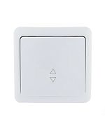 Выключатель проходной 1-кл. 1п ОП Viola 10А IP20 бел. LEZARD 751-0200-105