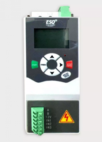 Устройство плавного пуска ESQ-GS9mini-2d2 (5А, 380В, 2.2кВт, встроенный шунтирующий контактор) | код 08.05.001030 | ESQ
