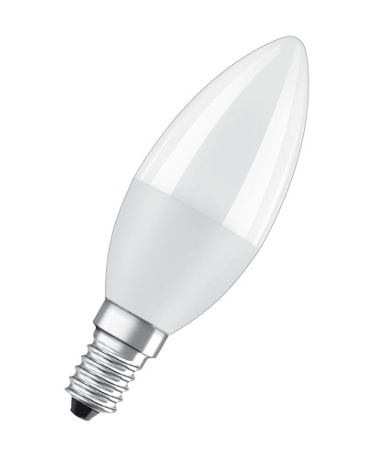 Лампа светодиодная LED 10 Вт E14 4000К 800Лм свеча 220 В (замена 75Вт) | код 4058075579187 | LEDVANCE