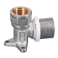 Водорозетка пресс 20 х 1/2' ВР | код PF.533.0504 | MVI