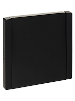 FORTE&PIANO Выключ. 1-кл. прох. 10А FP103 чер. IEK | код FP-V12-0-10-1-K02 | IEK