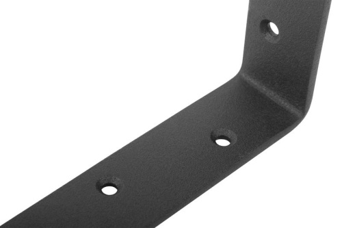 Уголок-кронштейн усиленный 200х150мм черн. КУРС 66104 фото 7