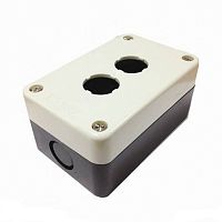 Корпус для кнопок NP2 2 места NP2-B02 (R)(CHINT) | код 575576 | CHINT
