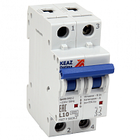 Автоматический выключатель OptiDin BM63-2NZ2-ОМ4-РЕГ | код 281583 | КЭАЗ