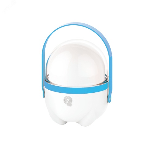 Фонарь кемпинговый туристический светодиодный LED 5 Вт 380 Лм модель GFL002 голубой c Li-ion аккумулятором 3600 мАч диммируемый Gauss | код GF002 | GAUSS