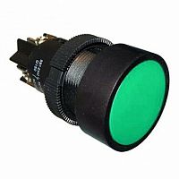 Кнопка  SB7 22 мм²  660/440В, IP40,  Зеленый | код.  BBT40-SB7-K06 |  IEK