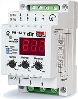 Реле напряжения РН-113 однофазное регулируемое DIN | код. 3425600113 | Новатек-Электро