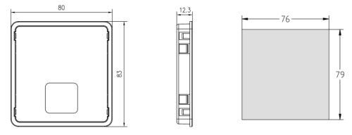 Кронштейн для крепления панели оператора STV630 на дверце шкафа | код SEOP-1223 | Systeme Electric фото 4 Кронштейн для крепления панели оператора STV630 на дверце шкафа | код SEOP-1223 | Systeme Electric фото 4