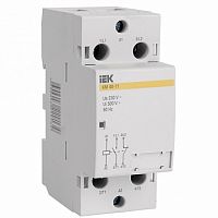 Модульный контактор  КМ40-11 2P 40А 230/230В AC | код.  MKK10-40-11 |  IEK