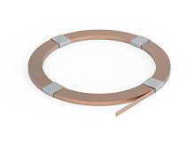 Полоса 25х4 мм, омеднённая сталь | код NC2254CC | DKC