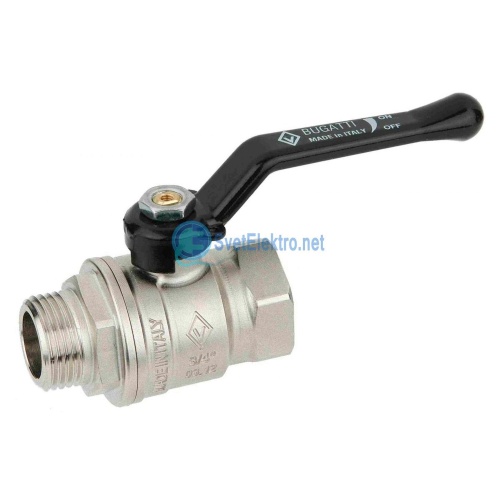 Кран шаровой 1'1/2 ВН ручка OREGON серия 305 полный проход (03050086) | код RG008TC8KP65LR | Bugatti