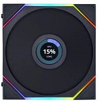 Вентилятор для корпуса Lian-Li Uni Fan TL 140 LCD Reverse ARGB 140х140x28 черный 7-pin 28.5дБ (G99.14RTLLCD1B.00) Ret | код 2025239 | LIAN-LI