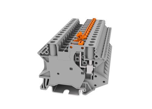 TU4-TG-GY Клемма TU с размыкателем 1-1, сеч. 4мм2, сер., шт | код TU4-TG-GY | SUPU TU4-TG-GY Клемма TU с размыкателем 1-1, сеч. 4мм2, сер., шт | код TU4-TG-GY | SUPU