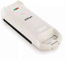 Вафельница Kitfort КТ-1690 700Вт черный/белый | код 2020032 | KITFORT