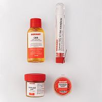 Набор К4 для пайки REXANT универсальный (припой, канифоль, паяльный жир, флюс СКФ) | код 09-3744 | REXANT