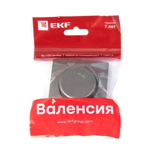 Валенсия лицевая панель светорегулятора 600W 220В графит PROxima | код ESD06-L-101-60 | EKF фото 3 Валенсия лицевая панель светорегулятора 600W 220В графит PROxima | код ESD06-L-101-60 | EKF фото 3