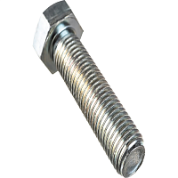 Болт DIN 933 M16х60 полная резьба шестигранная голова класс прочности 5.8 покрытие цинк | код DIN933-M16x60ZN | Крепдил