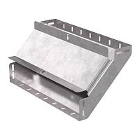 Угол вертикальный внутренний 90 градусов с крышкой Стандарт 400х80 Промрукав | код PR16.0602 | ПРОМРУКАВ