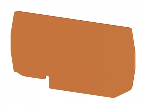 446 477, Концевой сегмент на клеммники PYK 10 (оранжевый), NPP PYK10 | код 0.0.0.4.46477 | KLEMSAN