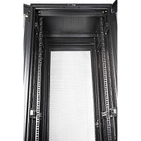 Шкаф серверный 19 Business Advanced, 47U 600x600, без дверей, с боковыми стенками, черный | код TWT-CBA-47U-6x6-00 | TWT