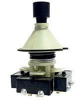 Переключатель ПК12-21Д821-54 УХЛ3, 380В/50Гц, 10А, с защитой от попадания стружки, рукоятка - 8 полюсов с одним фиксирующим положением, толкатель - 2 полюса, IP54, переключатель крестовой (ЭТ) | код ET009000 | Электротехник