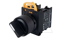 Переключатель PB3E, черный, 0-I, фиксация, 1NO, 6A 230VAC/24VDC, без подсветки, 22mm, IP65 | код PB3E-X20S10S/K00m | АРТ