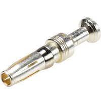 Розеточный обжимной контакт REVOS, диаметр контакта 3,6 мм, сечение обслуживаемых проводников 4 мм кв., тип покрытия контактов: серебро | код 02.125.3129.8 | Wieland